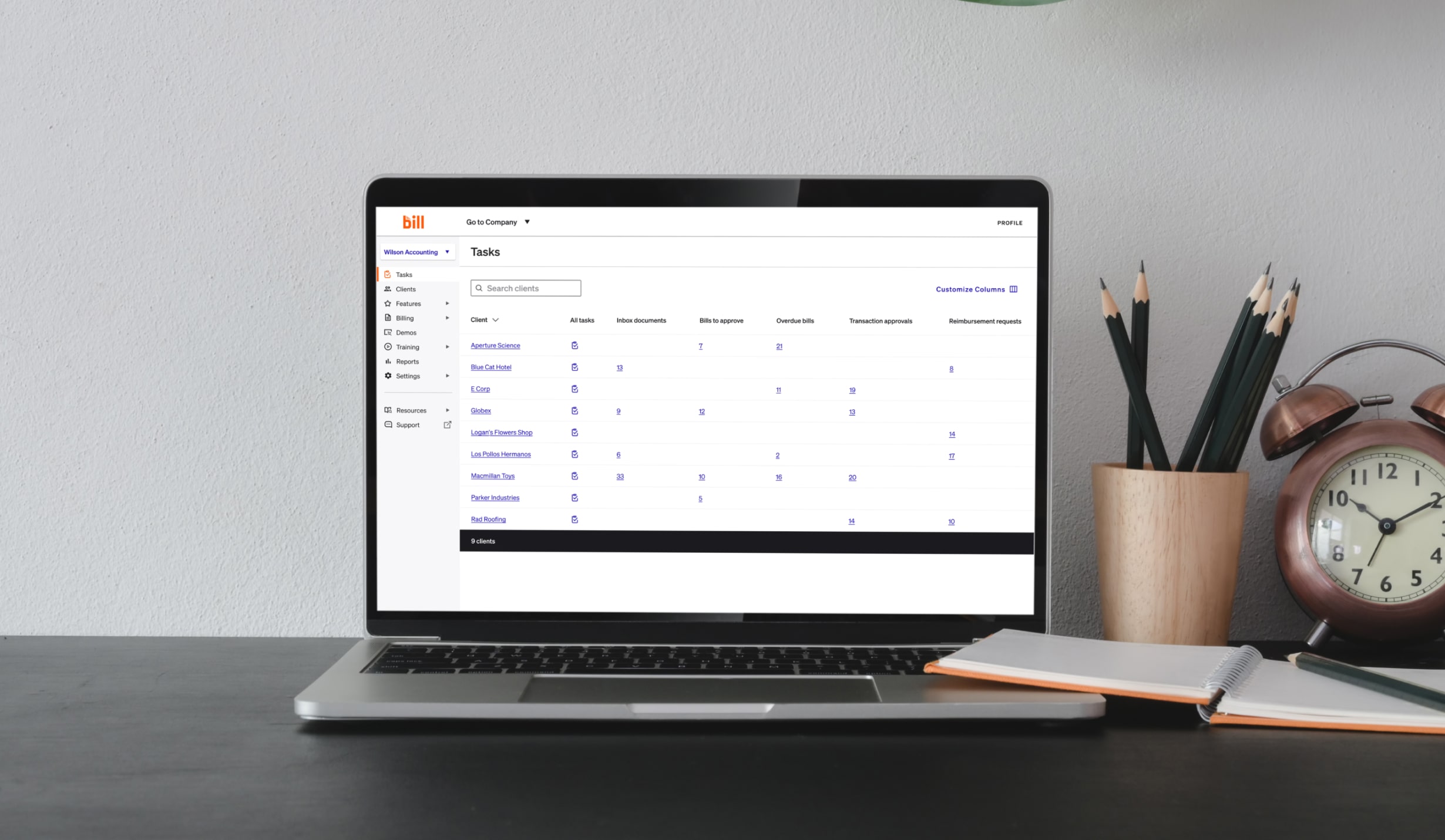 Bill Task Management